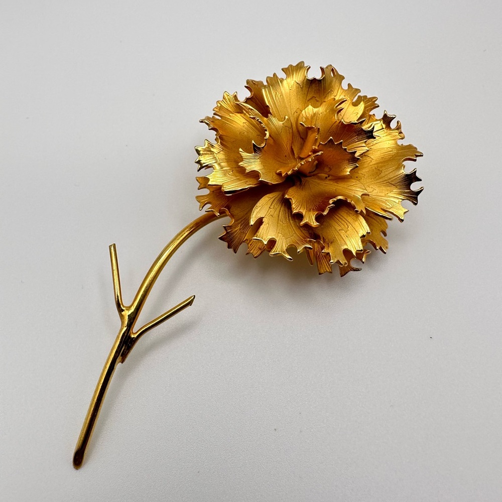 Rare find Vintage signed Giovanni flower pin brooch